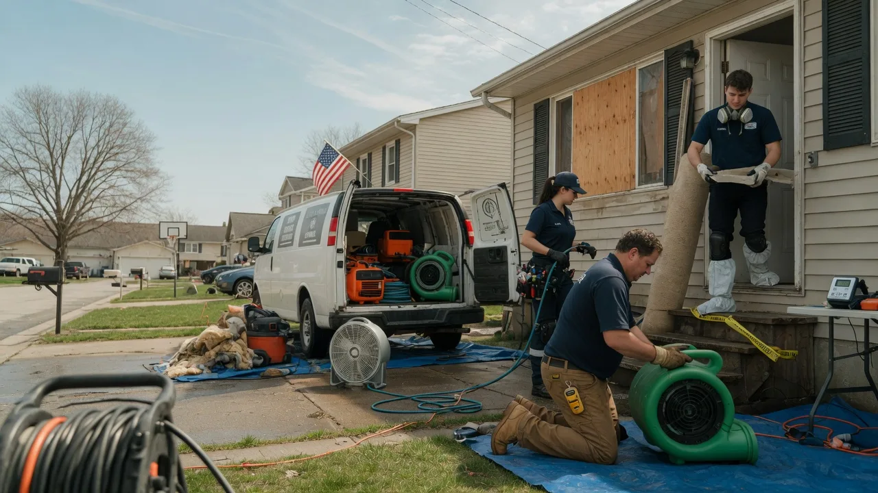 Water Damage Restoration in Bensenville, IL near me